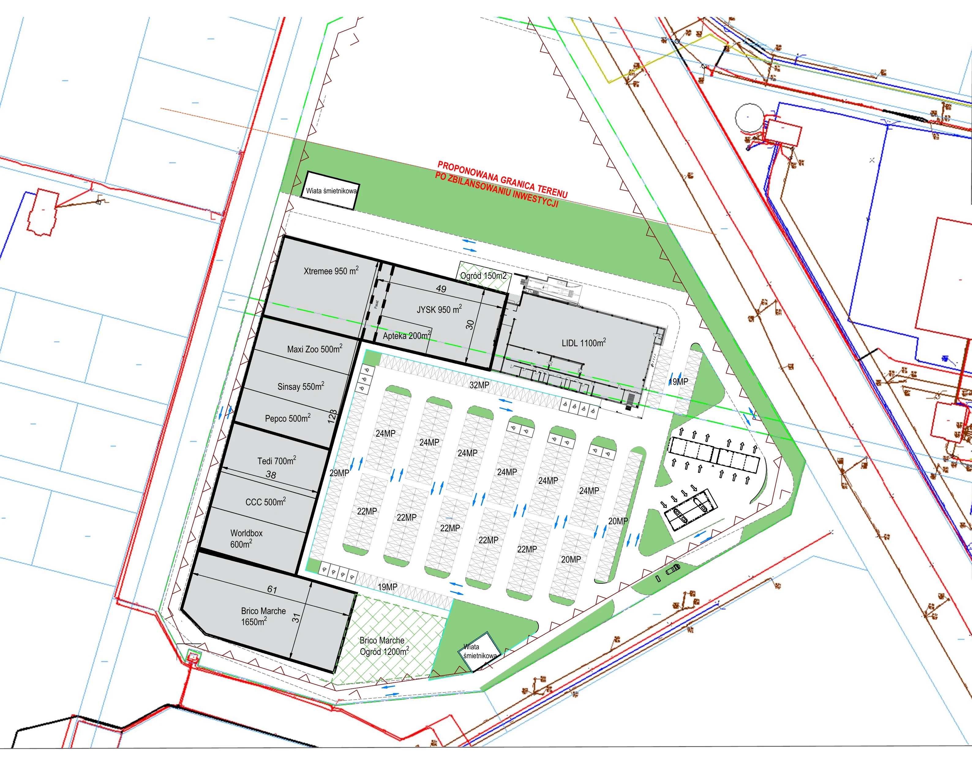 Plan Zagospodarowania Terenu Park Handlowy Witnica